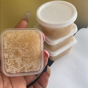 HOMEMADE minty brown sugar body scrubs